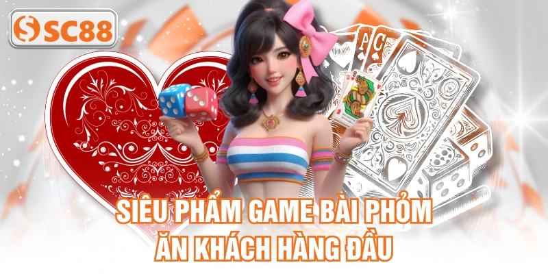Siêu phẩm Game Bài Phỏm ăn khách hàng đầu
